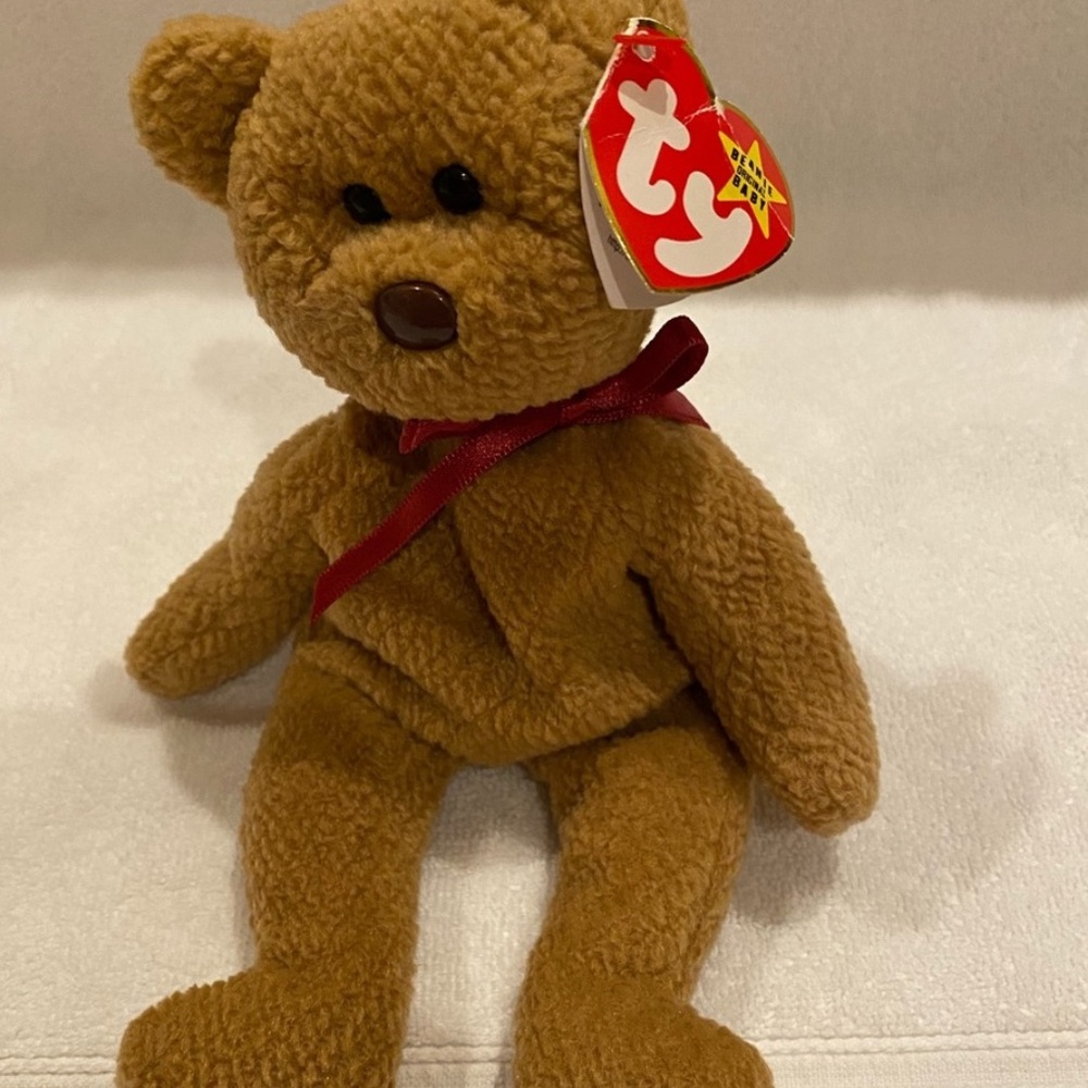 Curly beanie baby babies